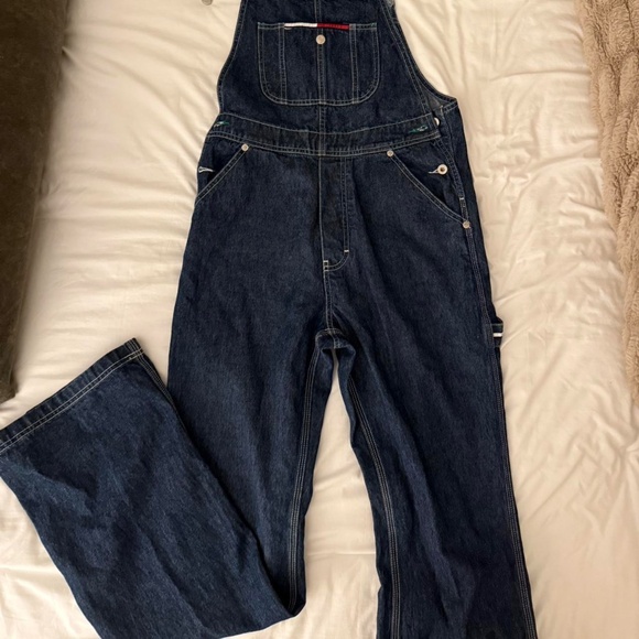 Tommy Hilfiger overalls Women’s small vintage Y2K - Picture 5 of 7